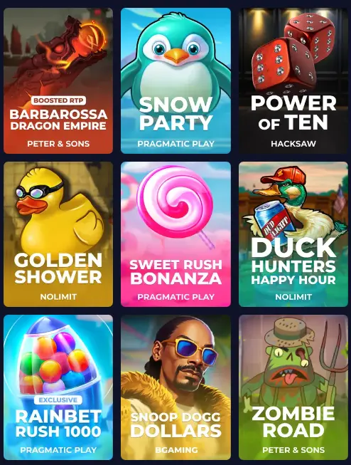 rainbet slots
